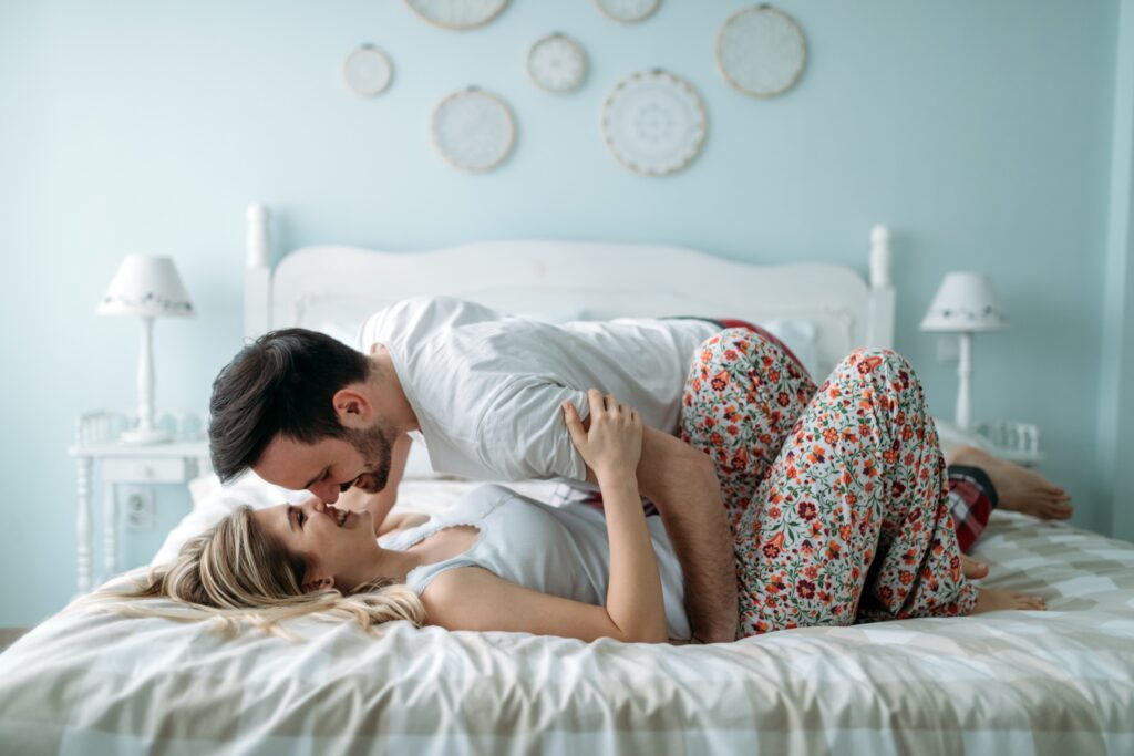 couple in bed