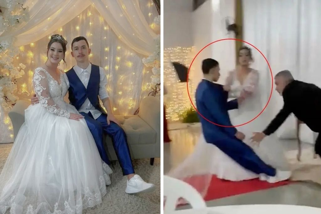 Γαμπρός λιποθυμά από συγκίνηση μόλις αντικρίζει τη νύφη: «Άρχισα να νιώθω αδύναμος» (video)