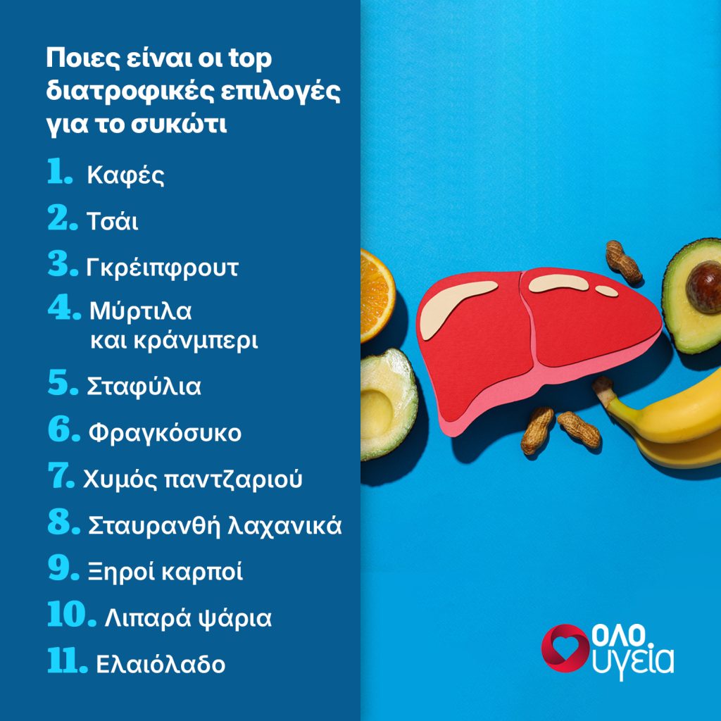 Ήπαρ: 11 τροφές που «καθαρίζουν» το συκώτι και ενισχύουν τη φυσική αποτοξίνωση του οργανισμού