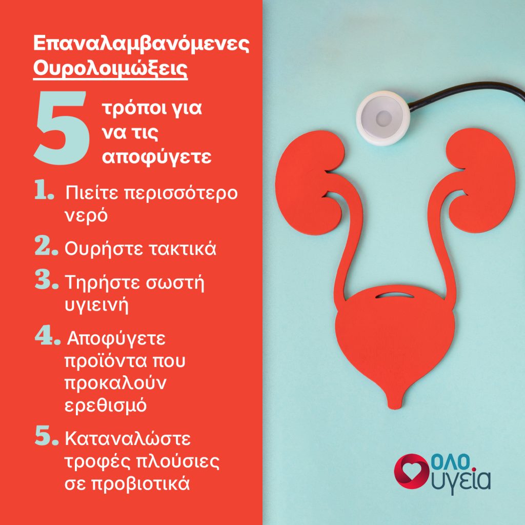 Ουρολοιμώξεις: Για ποιο λόγο είναι επαναλαμβανόμενες – 5 τρόποι να τις προλάβουμε