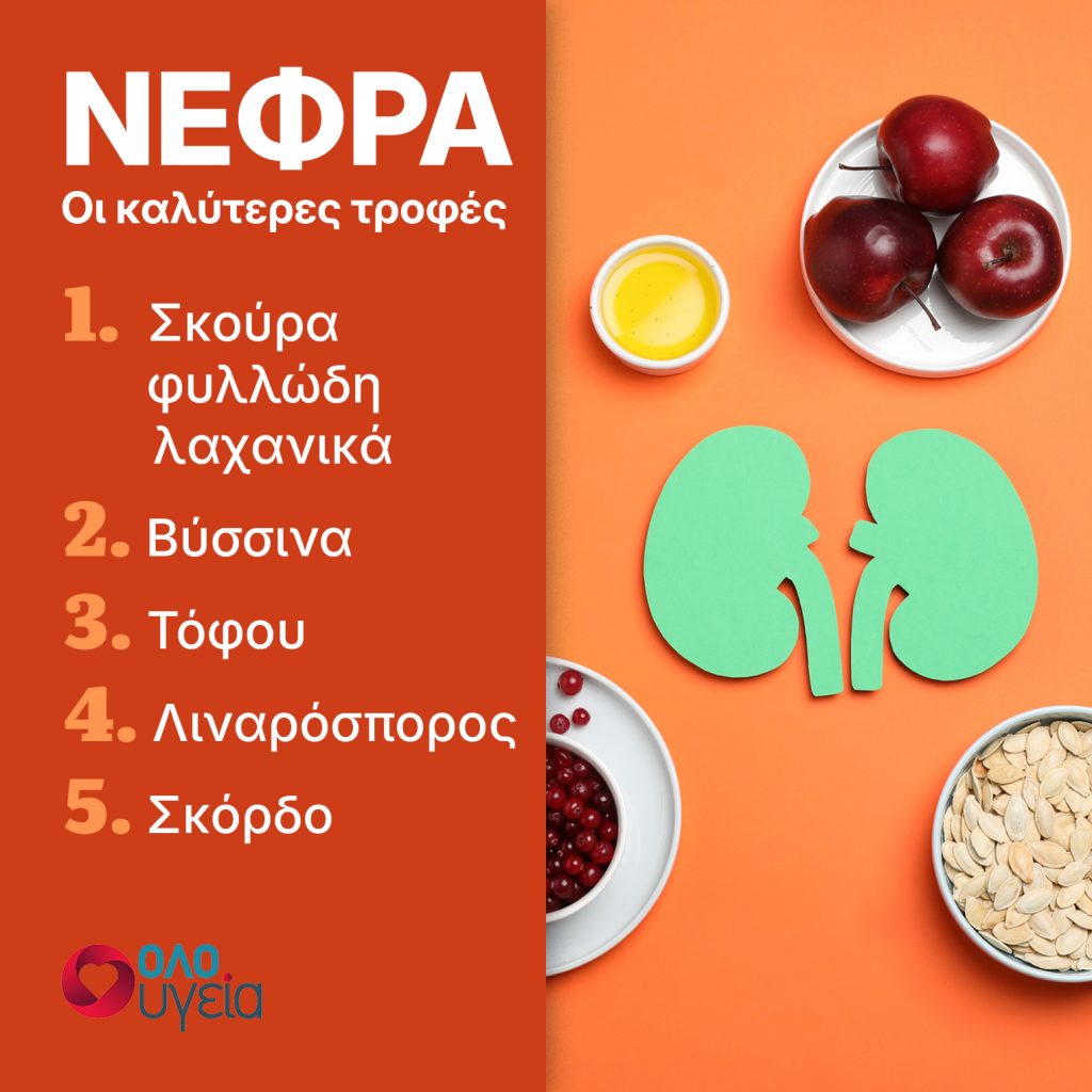 Οι top 5 τροφές που προστατεύουν τα νεφρά σας – Πρέπει να τις τρώμε όλοι
