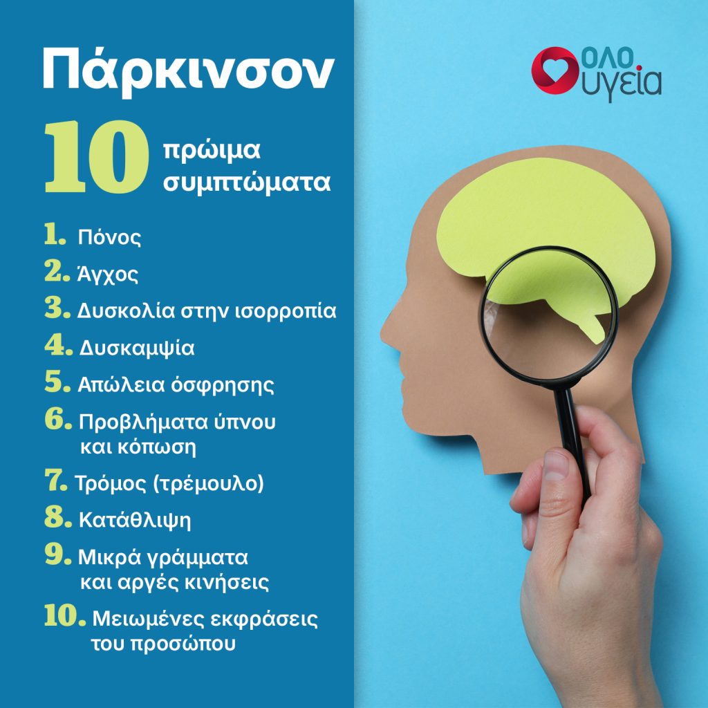 Νόσος Πάρκινσον: Τα 10 πρώιμα συμπτώματα που δεν πρέπει να αγνοήσετε – Ποιοι κινδυνεύουν περισσότερο