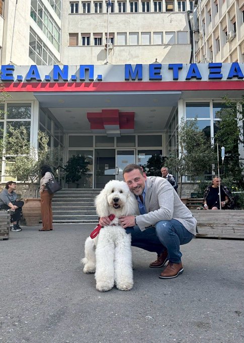 Άδωνις Γεωργιάδης: Επισκέψεις σκύλων θεραπείας στα ογκολογικά νοσοκομεία