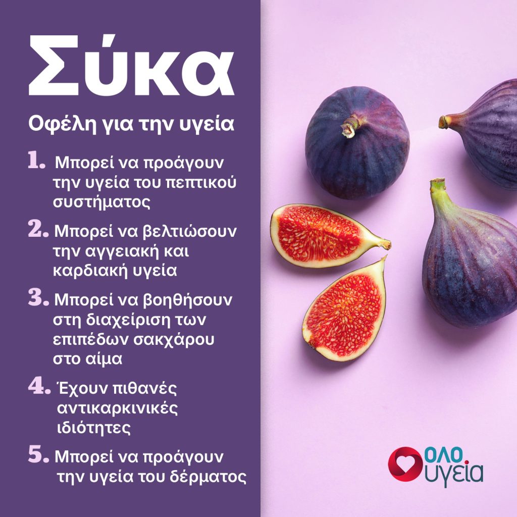 Σύκα: Πόσες θερμίδες έχουν και ποια τα οφέλη