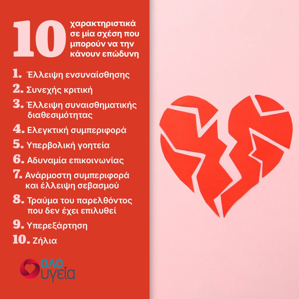 Η πιο επώδυνη σχέση της ζωής σας μπορεί να είναι με κάποιον που έχει αυτά τα χαρακτηριστικά