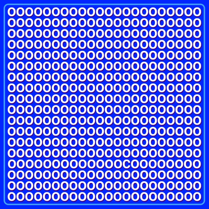 Είστε πιο έξυπνοι από το top 0,5% των ανθρώπων; Εντοπίστε το μοναδικό C ανάμεσα σε όλα τα O, λύστε το τεστ παρατηρητικότητας και αποδείξτε το