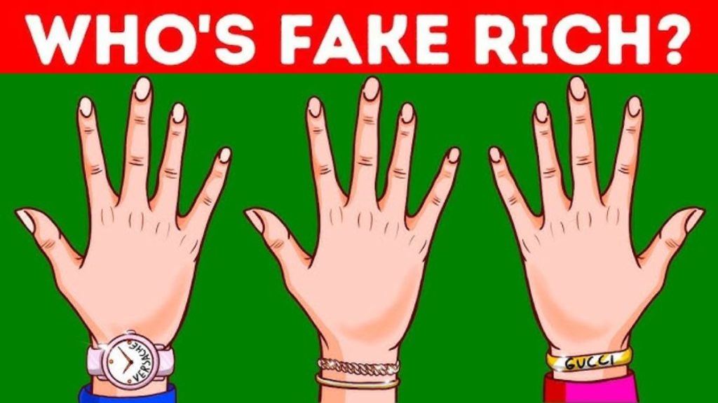 Ένα από τα τρία κοσμήματα είναι ψεύτικο - Μπορείτε να το εντοπίσετε μέσα σε 25" και να λύσετε το τεστ οπτικής αντίληψης