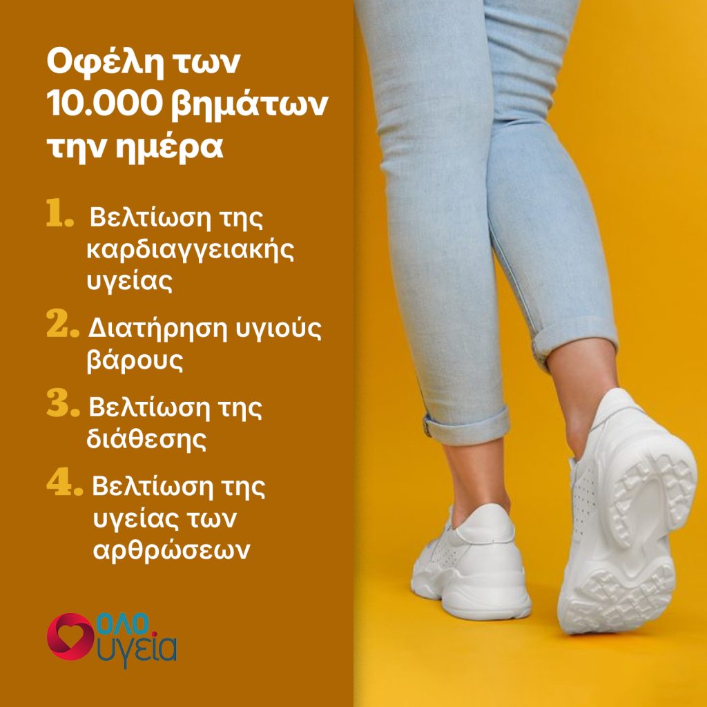 Πόσα βήματα την ημέρα είναι απαραίτητα; Τι λένε ειδικοί του Cleveland για τα 10000