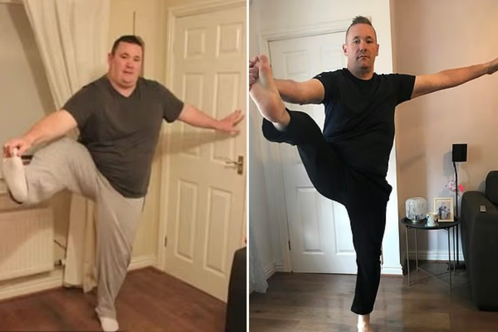 Πατέρας δύο παιδιών αποκαλύπτει την άσκηση που τον βοήθησε να χάσει 64 κιλά σε έναν χρόνο χωρίς ενέσεις ή χειρουργείο