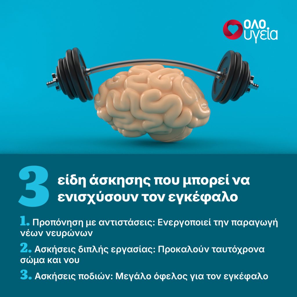 3 είδη άσκησης που μπορούν να βοηθήσουν να «αναπτύξουμε» νέα εγκεφαλικά κύτταρα, σύμφωνα με νευροεπιστήμονα