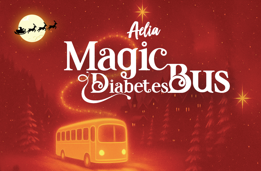 Magic Diabetes Bus: Η χριστουγεννιάτικη διαδρομή πρόληψης για τον διαβήτη επιστρέφει