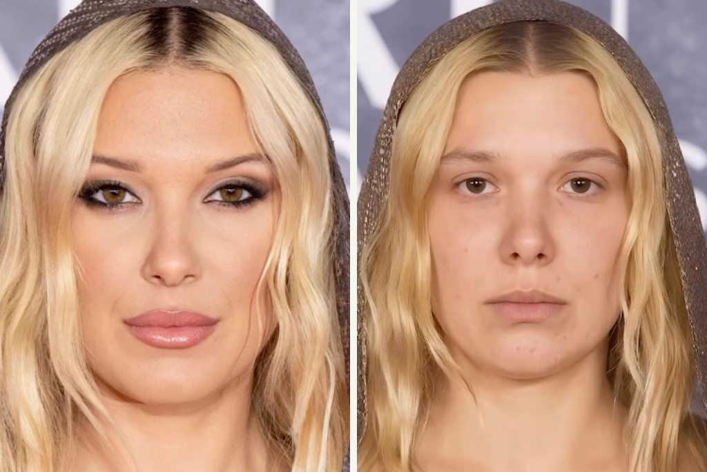 Πώς θα έμοιαζαν οι πιο όμορφες γυναίκες του Χόλιγουντ χωρίς αισθητικές παρεμβάσεις (video)