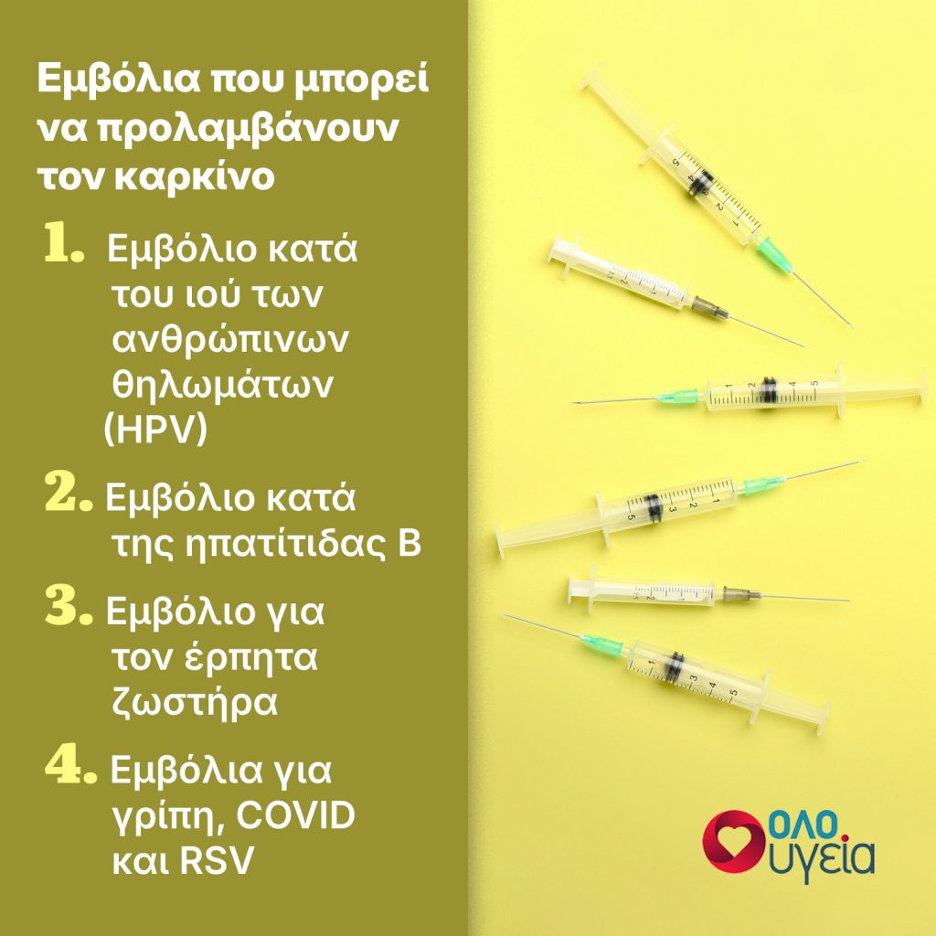 Ποια κοινά εμβόλια μπορεί να προστατεύουν από καρκίνο, άνοια και άλλες χρόνιες παθήσεις
