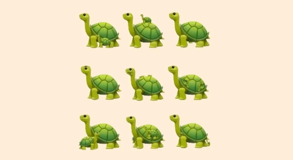 Έχετε υψηλό δείκτη νοημοσύνης; Μετρήστε πόσες χελώνες βλέπετε σε 17 δευτερόλεπτα – Δεν είναι 9