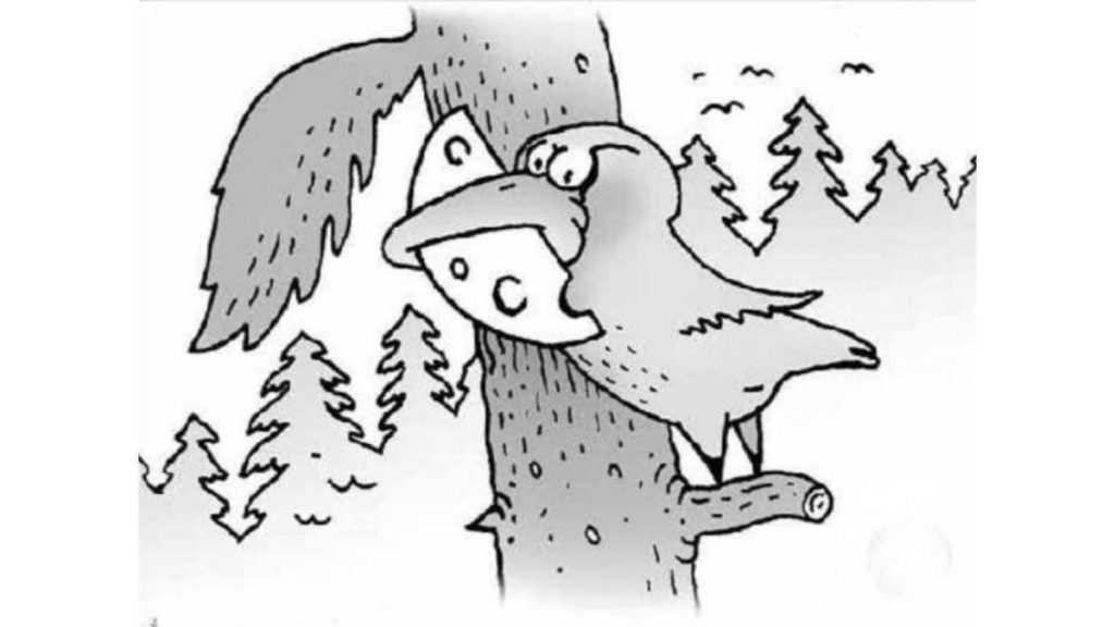 Μόνο όσοι έχουν την κοφτερή όραση του Άι Βασίλη θα μπορέσουν να εντοπίσουν τον λύκο σε αυτό το τεστ παρατηρητικότητας