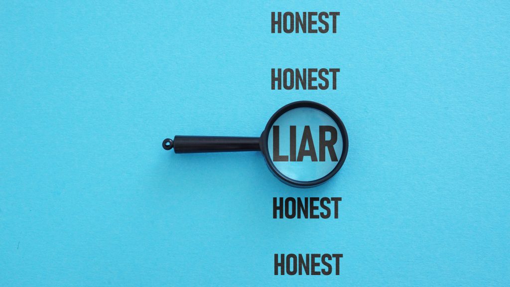 Όσοι λένε αυτή τη λέξη είναι κατά πάσα πιθανότητα ψεύτες