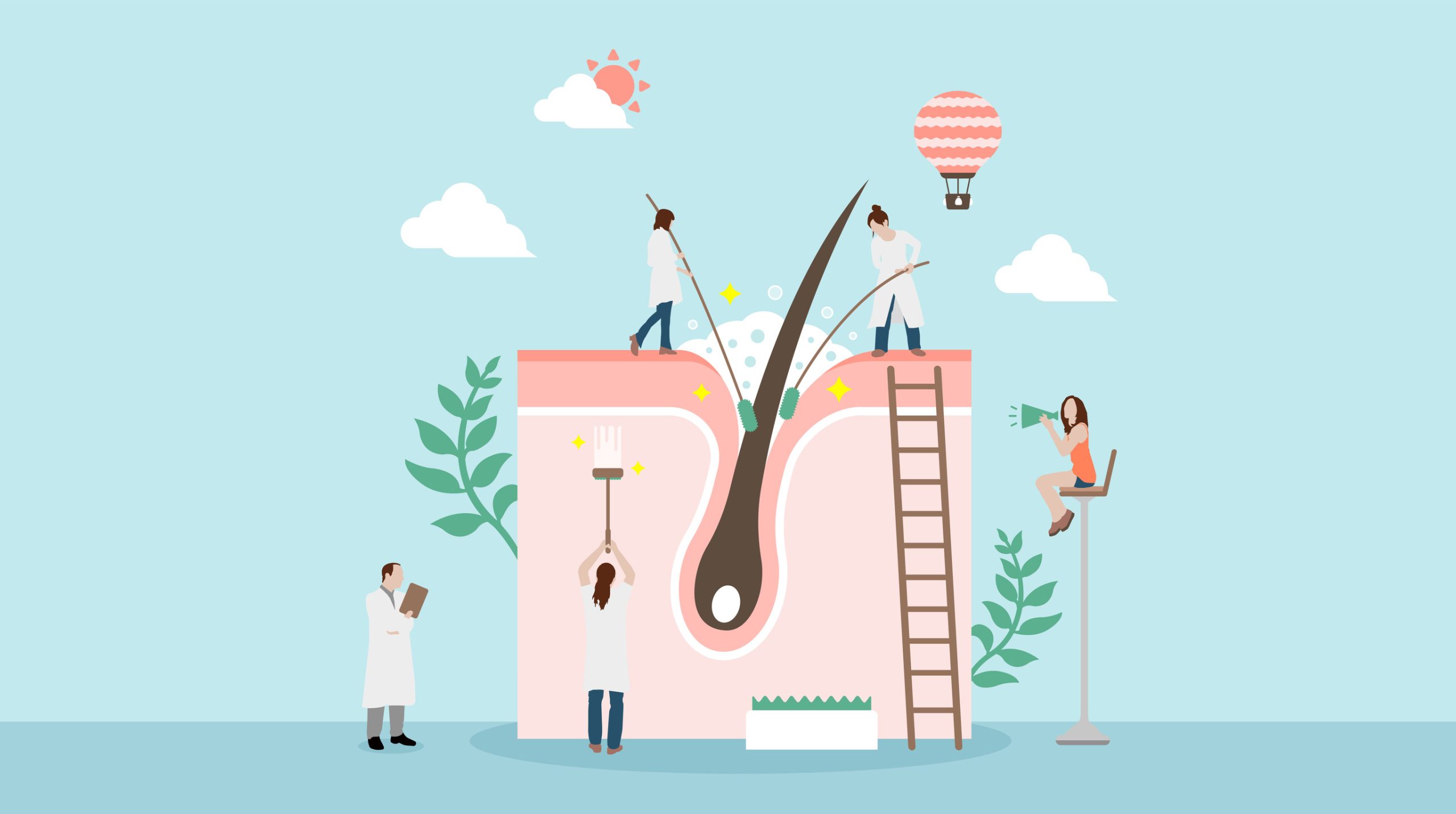 Τριχόπτωση: Πόσες τρίχες είναι φυσιολογικό να χάνουμε καθημερινά