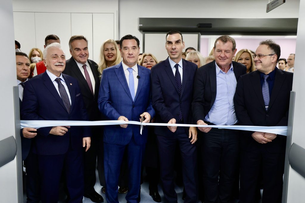Εγκαίνια του νέου ΤΕΠ στο νοσοκομείο Κοργιαλένειο-Μπενάκειο