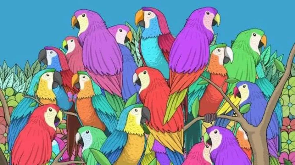 Μόνο αν έχετε την όραση του Legolas θα βρείτε την πεταλούδα ανάμεσα στα παπαγαλάκια σε 11 δευτερόλεπτα;