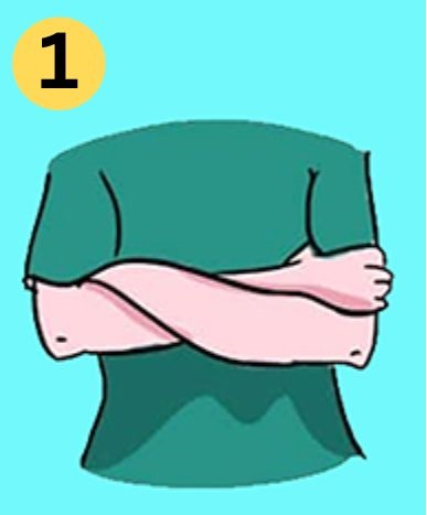 Τεστ προσωπικότητας: Ο τρόπος που σταυρώνετε τα χέρια σας αποκαλύπτει ποιο επάγγελμα σας ταιριάζει