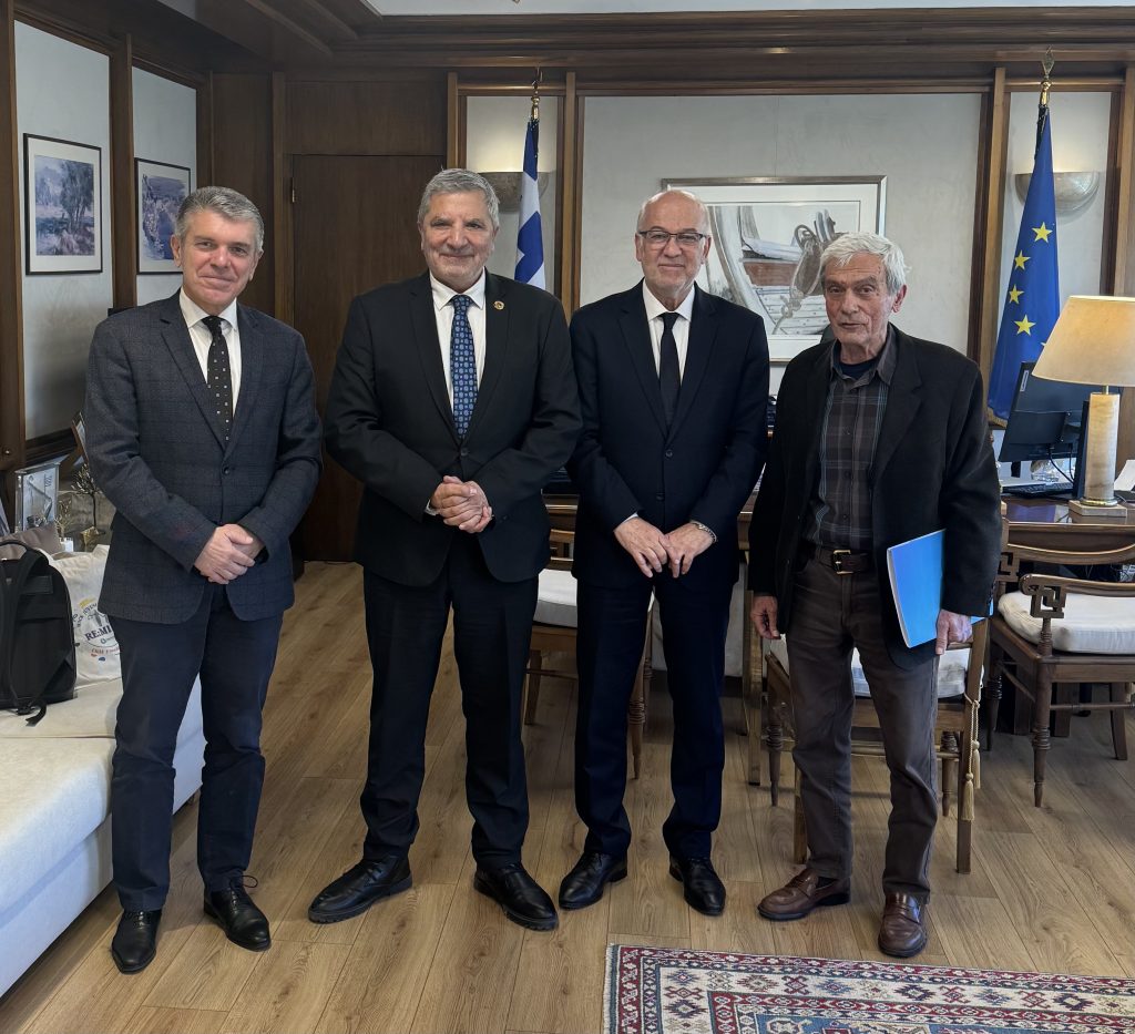 Συνάντηση του προέδρου του ΙΣΑ με τον Υπουργό Δικαιοσύνης Γιώργο Φλωρίδη