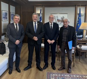 Συνάντηση του προέδρου του ΙΣΑ με τον Υπουργό Δικαιοσύνης Γιώργο Φλωρίδη