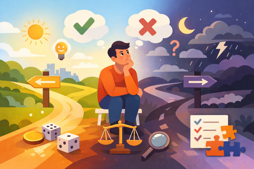 Είστε αναποφάσιστοι; Έρευνα δείχνει ότι μπορεί τελικά να παίρνετε τις καλύτερες αποφάσεις