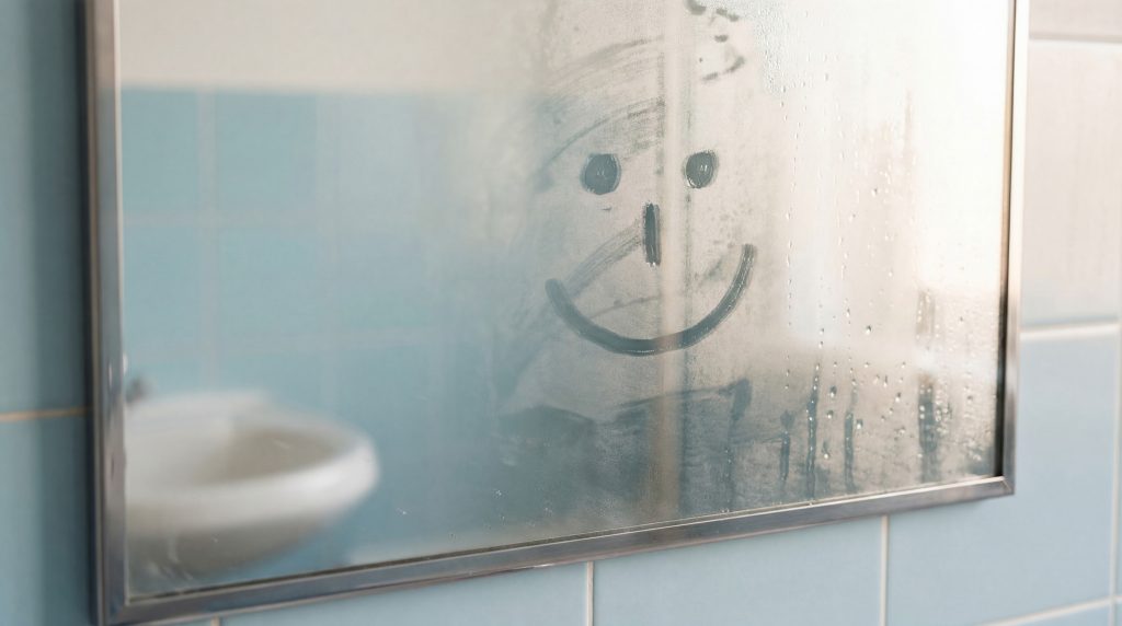 Τέλος στον θολό καθρέφτη μετά το ντους – Το μυστικό βρίσκεται ακριβώς από πίσω του