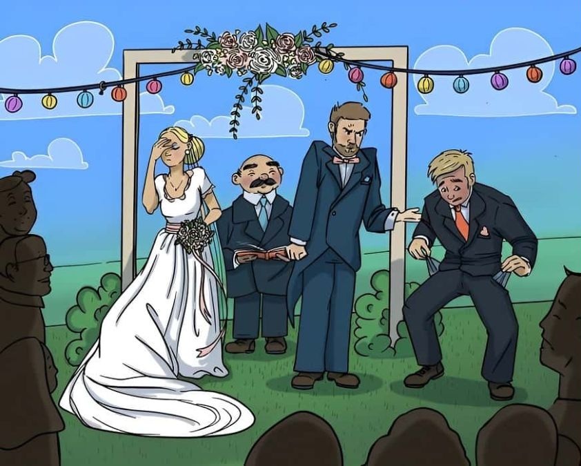 Ωχ, όχι! Ο κουμπάρος έχασε τη βέρα! Μπορείτε να την εντοπίσετε και να λύσετε το τεστ οπτικής αντίληψης μέσα σε 30”;