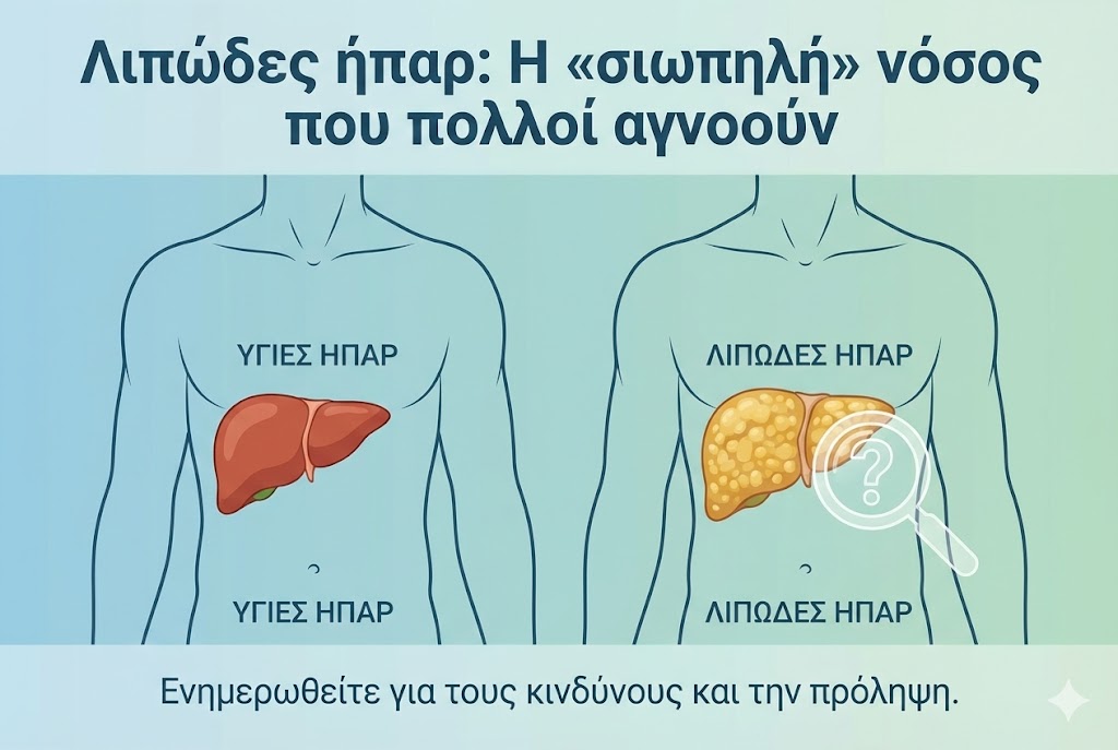 Λιπώδες ήπαρ: Τα 6 σιωπηρά συμπτώματα που οι περισσότεροι μπερδεύουν με κούραση