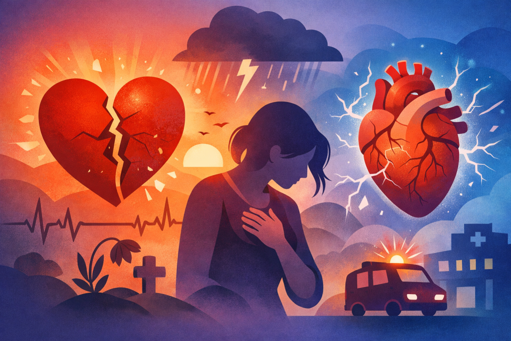 Μπορεί να πεθάνει κανείς από τη στενοχώρια; Τι είναι το σύνδρομο ραγισμένης καρδιάς για το οποίο προειδοποιούν ειδικοί