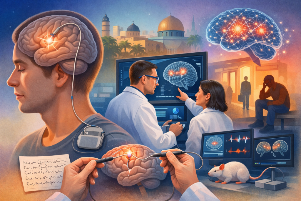 Σχιζοφρένεια: Ισραηλινοί επιστήμονες ανέπτυξαν πρωτοποριακή θεραπεία με εν τω βάθει εγκεφαλική διέγερση