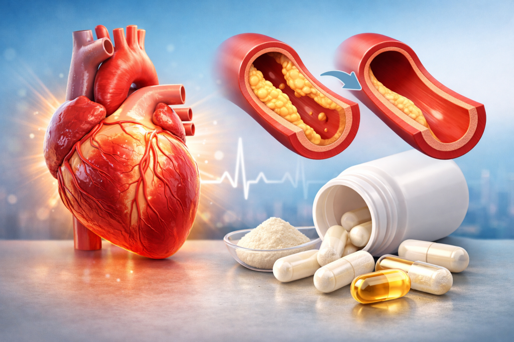 Καρδιά: Το συμπλήρωμα που καθαρίζει τις αρτηρίες – Μπορεί να αναστρέψει σπάνια στεφανιαία νόσο