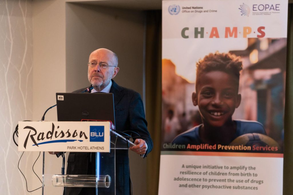 Δημήτρης Βαρτζόπουλος: Νέα εποχή στην πρόληψη των εξαρτήσεων- Τι περιλαμβάνει το διεθνές πρόγραμμα CHAMPS