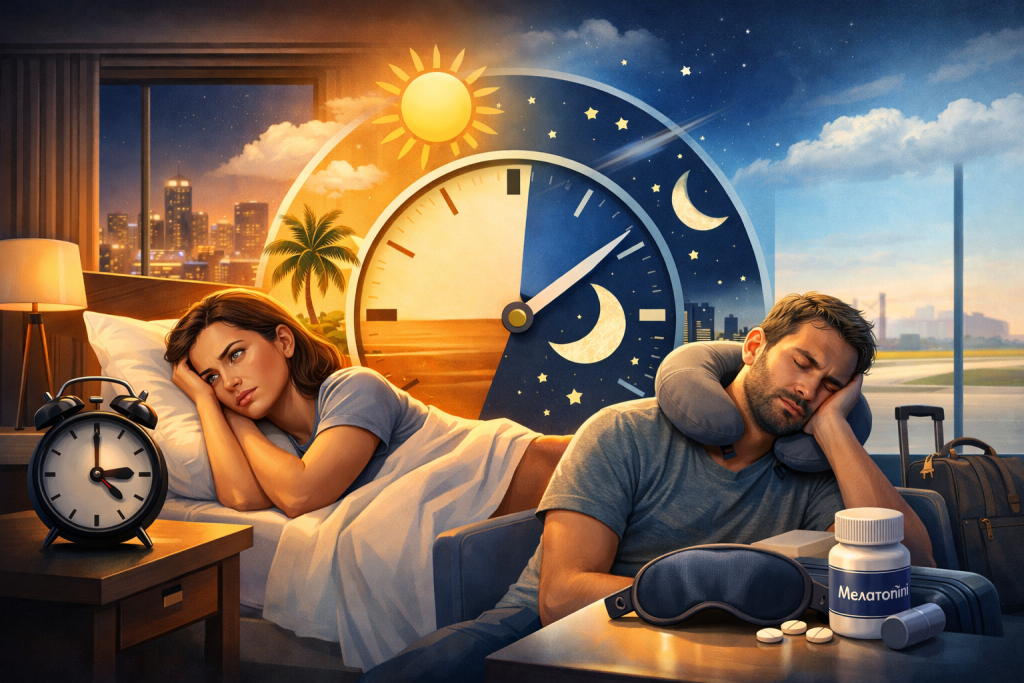 Γιατί έχετε αϋπνία μετά από ένα ταξίδι – Πώς να ξεγελάσετε το βιολογικό ρολόι σας για να κοιμηθείτε αμέσως