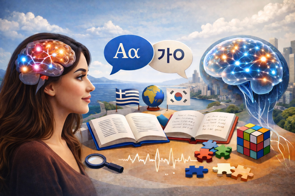 Ξέρετε μια δεύτερη γλώσσα; Πώς αυτό επηρεάζει τα Ελληνικά και τον εγκέφαλό σας, σύμφωνα με ειδικούς