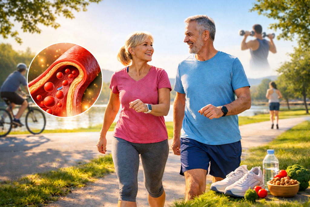 Ο Νο1 τρόπος για να διατηρήσετε τις αρτηρίες σας υγιείς μετά τα 50 – Αρκούν 20 λεπτά