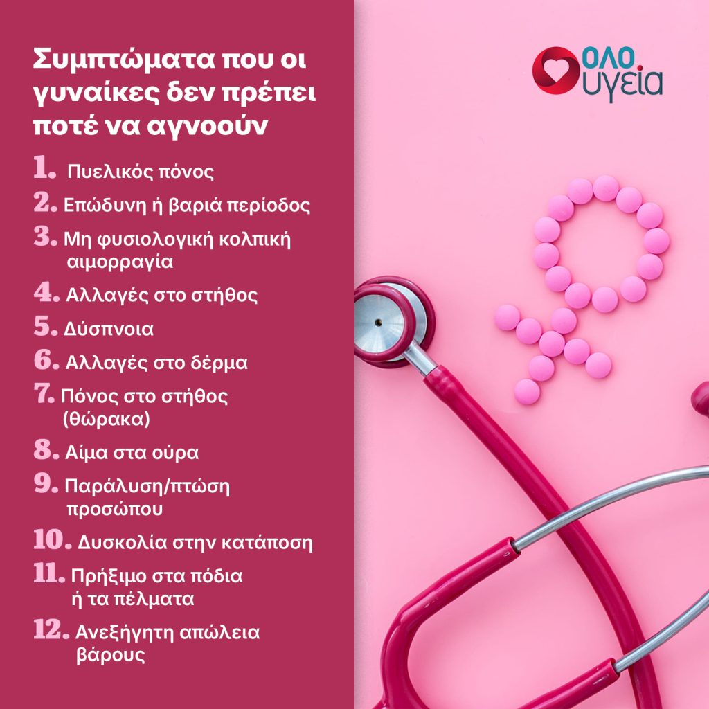 Τα ύπουλα συμπτώματα που δεν πρέπει να αγνοούν οι γυναίκες – Πότε μπορεί να είναι ένδειξη σοβαρής νόσου