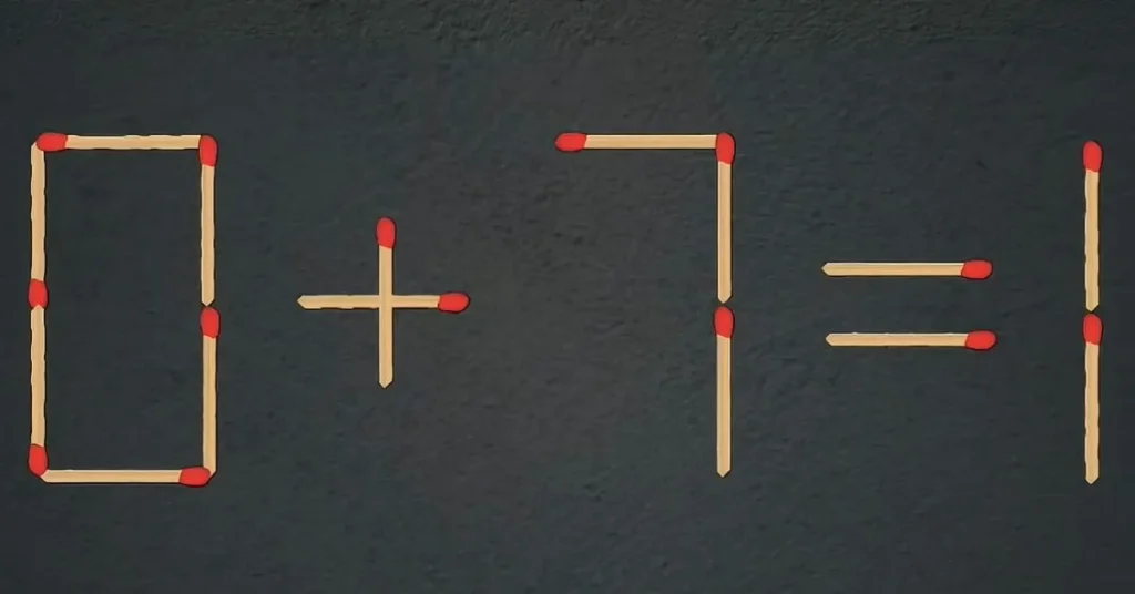 Τεστ IQ: Μόνο όσοι είναι αστέρια στα μαθηματικά μπορούν να λύσουν την εξίσωση με τα σπίρτα μέσα σε 17 δευτερόλεπτα