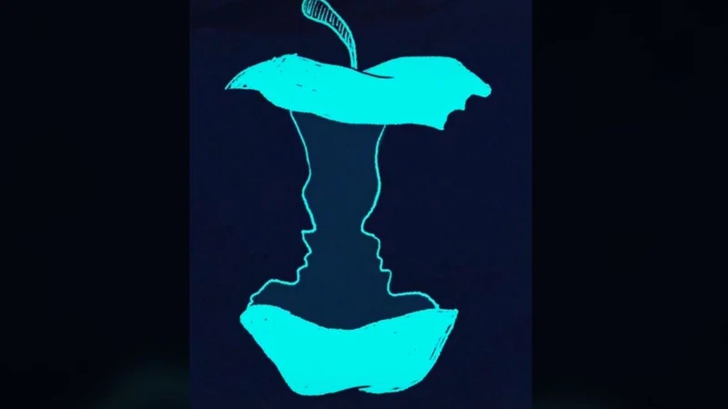 Τι βλέπετε πρώτα; Ένα μισοφαγωμένο μήλο ή δύο πρόσωπα; Απαντήστε και αποκαλύψτε τι σημαίνει για την προσωπικότητα σας