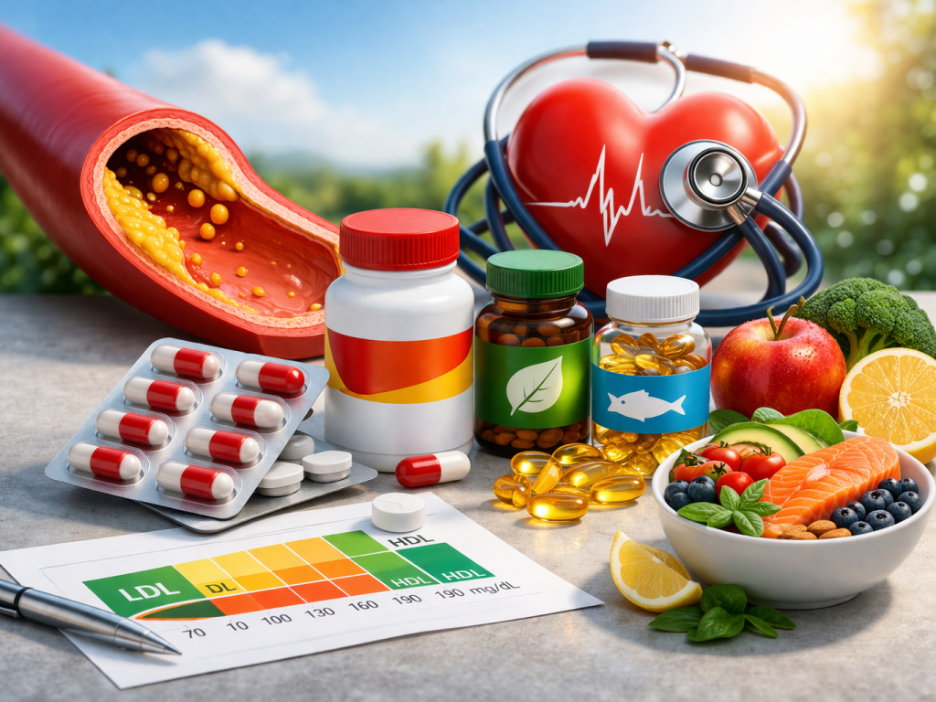 Νέες οδηγίες για τη χοληστερίνη: Πότε πρέπει να ξεκινούν οι στατίνες – Τι ισχύει για τα συμπληρώματα διατροφής