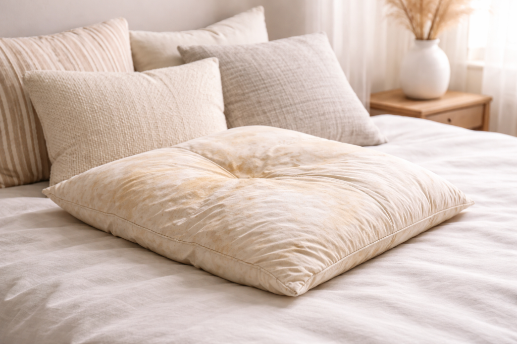 8 έξυπνες ιδέες για να αξιοποιήσετε τα παλιά μαξιλάρια σας αντί να τα πετάξετε