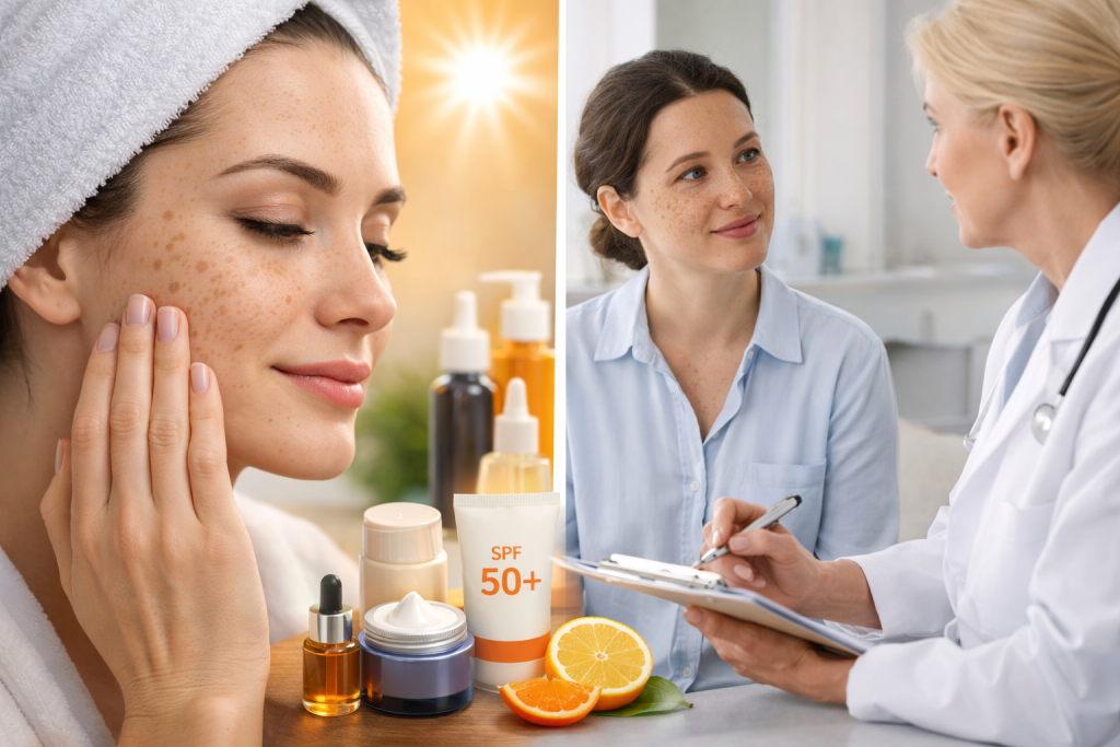 Πανάδες: Πώς να απαλλαγείτε από τις σκούρες κηλίδες σε χέρια και πρόσωπο