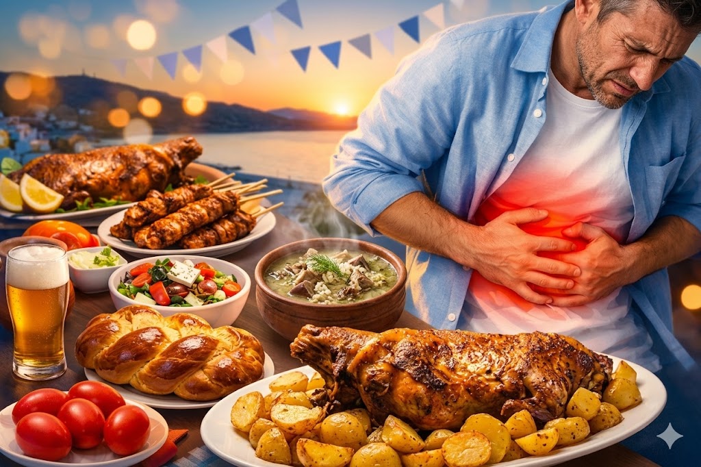 Πασχαλινό τραπέζι: Πότε μπορεί να επηρεάσει το έντερο και να προκαλέσει δυσκοιλιότητα