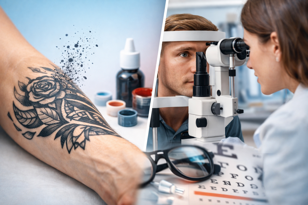 Συνδέονται τα τατουάζ με απώλεια όρασης; Τι έδειξε ανησυχητική μελέτη