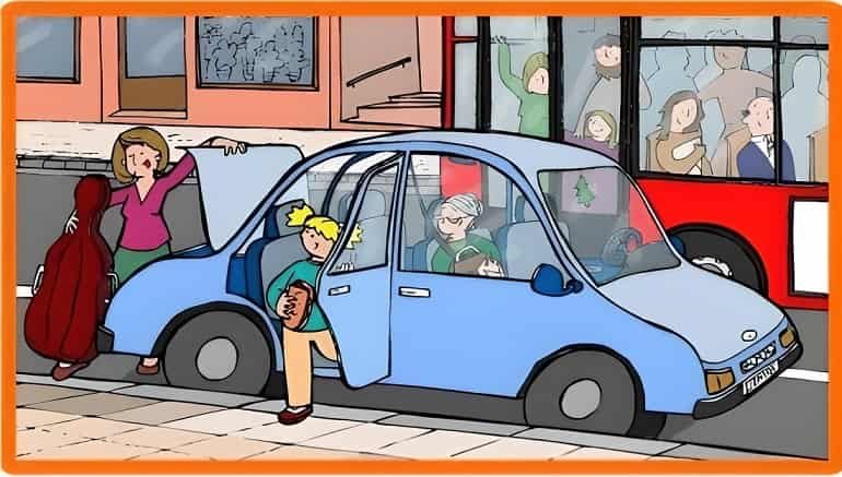 Έχετε μάτια γρήγορα σαν αστραπή; Βρείτε τις 4 διαφορές στην εικόνα με το αυτοκίνητο σε 10 δευτερόλεπτα