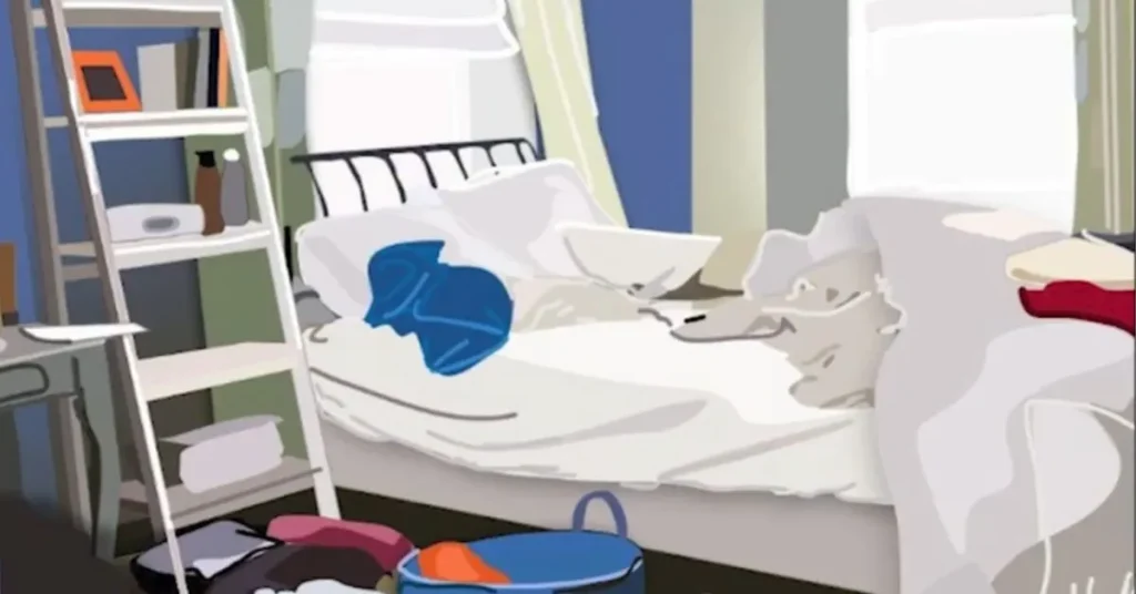 Μόνο αν είστε ξεφτέρια στην παρατήρηση θα μπορέσετε να βρείτε το κρυμμένο δαχτυλίδι στο ακατάστατο υπνοδωμάτιο σε 13 δεύτερα