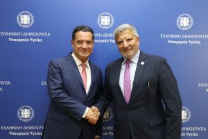 Ρύθμιση για το clawback μετά τη συνάντηση Άδωνι Γεωργιάδη με τον πρόεδρο του ΙΣΑ Γιώργο Πατούλη