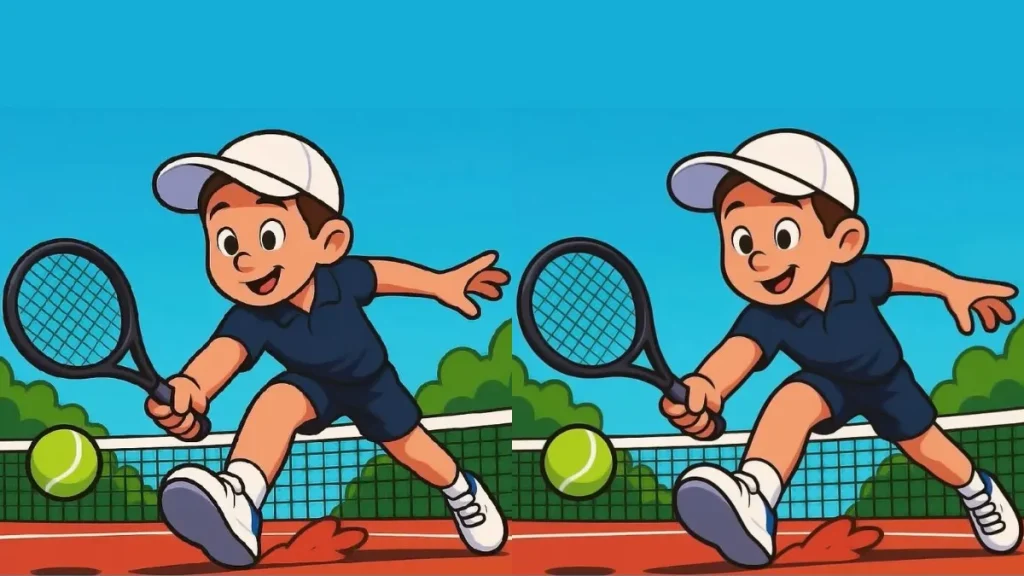 Βρείτε τις διαφορές στη φωτό με το αγόρι που παίζει tennis – Μπορείτε να τα καταφέρετε μέσα σε 35″;