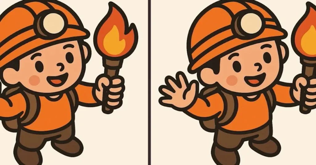 Βρείτε τις διαφορές στη φωτό με το αγόρι με τη δάδα – Μπορείτε να λύσετε το τεστ παρατηρητικότητας μέσα σε 31″;